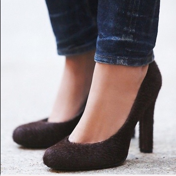 Free People Shoes - free people x jeffrey campbell cow hair pumps